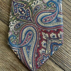 Christian Dior Monsieur All Silk Paisley Designer Tie